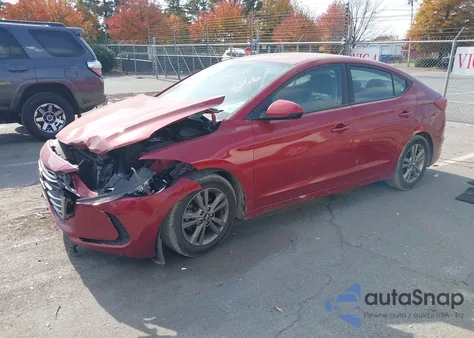 2017 Hyundai Elantra Se z USA, uszkodzony, nr VIN KMHD84LF4HU063166